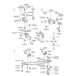 MOTOR KULAK AYAK ALÜMİNYUM SONATA 98- 2.5