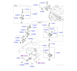 MOTOR KULAK ÖN/ARKA ÜST İ20 DİZEL/BENZİN (HN000-8219 AYNI)