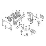 KLİMA FAN MOTORU ADMİRA ACCENT 03-06 DİZEL(SADECE MOTOR)