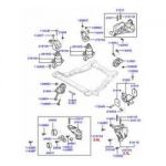MOTOR KULAK ÜST AYAK SANTAFE D 00-05
