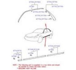 HYUNDAI ÇAMURLUK ÇITASI ÖN SAĞ SONATA 94-96