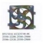 HYUNDAI RADYATÖR FANI ACCENT MİLENYUM 00-02/ADMİRA ACCENT 03-06