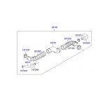 HAVA FİLTRE HORTUMU ÜST KOMPLE PORTER H100  KMYNT 04- CRDİ 12-