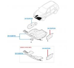 KARTER MUHAFAZASI SOL SANTAFE 2011-/SORENTO 2010-