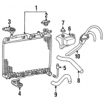 RADYATOR ALT BAGLANTISI EXCEL (HMC)