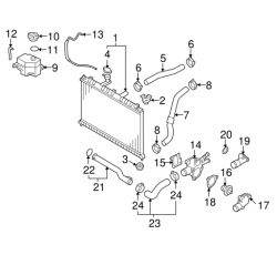 TERMOSTAT ÇIKIŞ BORUSU ERA 1.6