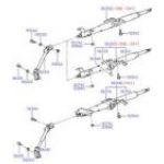 HYUNDAI  ACCENT 95-00 DİREKSİYON MİLİ(ACC A/BAG