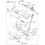 HYUNDAI  ACCENT ERA 07-12 DİREKSİYON KUTU TM TAKIM
