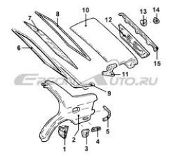 HYUNDAI EXCEL 90-94 STOP ALT SACI SAĞ