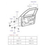 HYUNDAI  EXCEL SAĞ ÖN KAPI SACI (EXCEL)