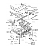 SUNROOF SAG ARKA TUTUCU ELENTRA 96-(HMC)