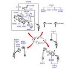 HYUNDAI  ACCENT 03-06 KİLİT SETİ ACENT 03-06