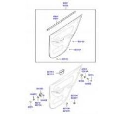 HYUNDAI ELENTRA CAM KENAR LASTİĞİ  ARKA İÇ SOL ELENTRA 01-07