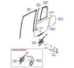 HYUNDAI  GETZ SOL ARKA CAM LASTİĞİ  (GETZ
