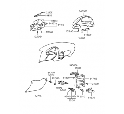 TORPİDO RADYO PANEL COUPE 98> (HMC)