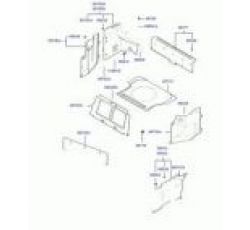 HYUNDAI  ACCENT 03-06  BAGAJ SOL ARKA TRİMİ(ACC03-)