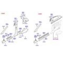 HYUNDAI  GETZ SAĞ ÖN DİREK ALT TRİMİ(GETZ06