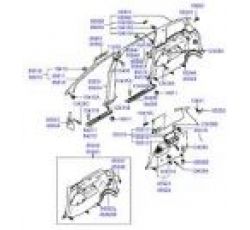 HYUNDAI  EXCEL ORTA DİREK ALT TRİMİ SAĞ EXCEL