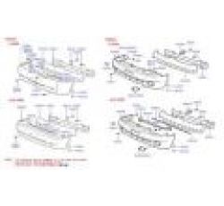 HYUNDAI  ACCENT 95-00 ÖN TAMPON SAĞ ÜST DEMİRİ