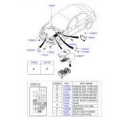 HYUNDAİ ELENTRA MOTOR TESİSATI 96-00