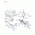 EGR/SU BORUSU ARA HORTUMU ERA/RIO 05-/H1 08-/CEED 07-/CERATO 07-/I30 07-/GETZ 06