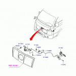 KAPUT KİLİDİ PORTER H100  KMYNT 04-