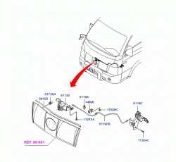 KAPUT KİLİDİ PORTER H100  KMYNT 04-