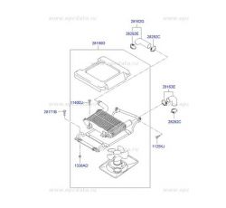 İNTERCOOLER RADYATÖRÜ STAREX 05- KORE