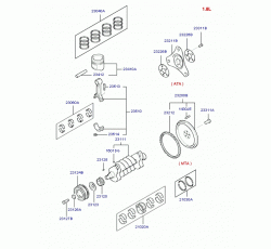 GRANK DİŞLİSİ ADMİRA ACCENT 03-06/MİLENYUM 00-02/GETZ/MATRIX 1.5 DİZEL (ARA ORTA)