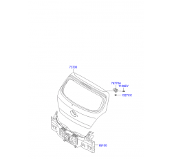 HYUNDAI İ20 2012-2015 BAGAJ KAPAĞI 