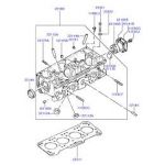 HYUNDAI EXCEL SİLİNDİR KAPAK KORE/DOLU