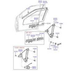 HYUNDAI EXCEL CAM KRİKOSU ÖN SAĞ ELK KORE