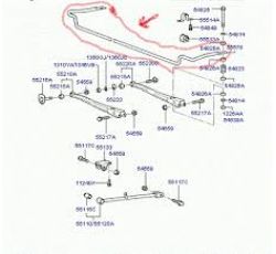 HYUNDAI ACCENT 95-00 VİRAJ DEMİRİ ARKA ACCENT