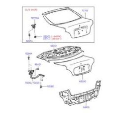 HYUNDAI  ACCENT 95-00 PANEL ARKA