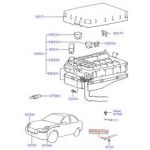 HYUNDAI  ACCENT 95-00 SİGORTA KAPAĞI ÜST ACCENT