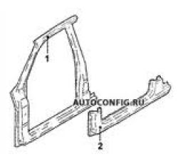 HYUNDAI  ACCENT 95-00 DİREK ÖN SOL ACCENT