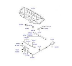 HYUNDAI ACCENT 00-02 KAPUT TEL KORUYUCU MİLENYUM 00-02/ADMİRA ACCENT 03-06