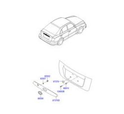 HYUNDAI ACCENT 00-02 BAGAJ ÇITASI MİLENYUM 00-02