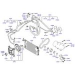 HYUNDAI  ACCENT 95-00 KLİMA KASNAK AYAK ACCENT/MİLENYUM 00-02/ERA