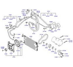 HYUNDAI  ACCENT 95-00 KLİMA KASNAK AYAK ACCENT/MİLENYUM 00-02/ERA