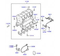 HYUNDAI ACCENT 00-02 MOTOR BLOĞU MİLENYUM 00-02/ADMİRA ACCENT 03-06 1.3