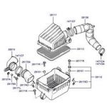 HYUNDAI ACCENT 00-02 HAVA FİLTRE KUTU KELEPÇESİ MİLENYUM 00-02/ADMİRA ACCENT 03-06
