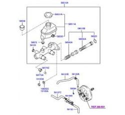 HYUNDAI ACCENT 00-02 YAĞ DEPOSU FREN MİLENYUM 00-02