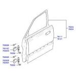 HYUNDAI ACCENT 00-02 KAPI MENTEŞESİ ÖN ÜST SAĞ MİLENYUM 00-02/ADMİRA ACCENT 03-06