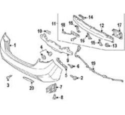 HYUNDAI ELENTRA TAMPON DEMİRİ ARKA ELENTRA 2011-  