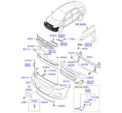 HYUNDAI ACCENT BLUE TAMPON DEMİRİ ÖN  